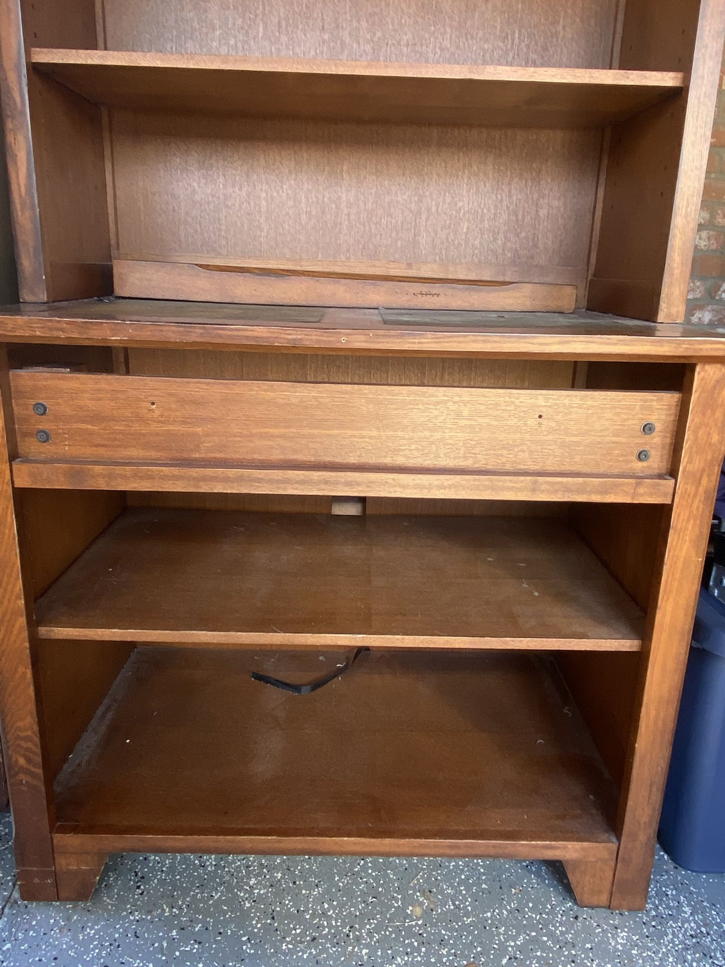 Office/Home Bookshelves/Bookcases With Attached Or Detached Desk