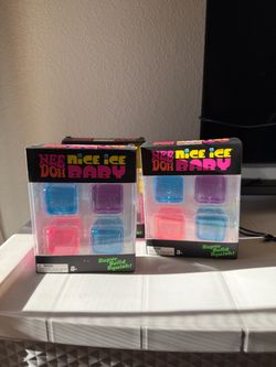 Nee Doh Nice Ice Baby Squishy Toy 4 Pack
