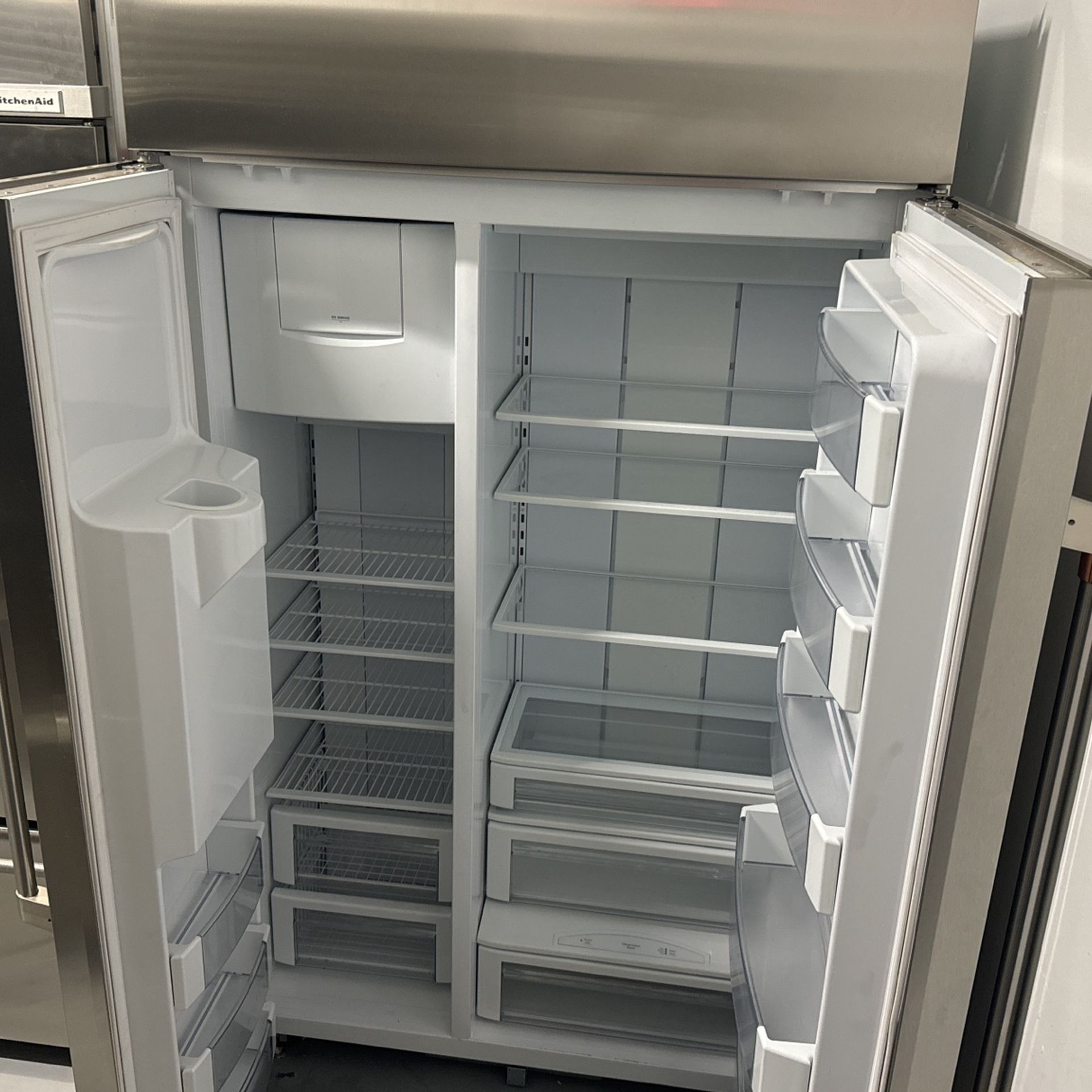 Ge Cafe Refrigerator 48” Inch Side By Side 