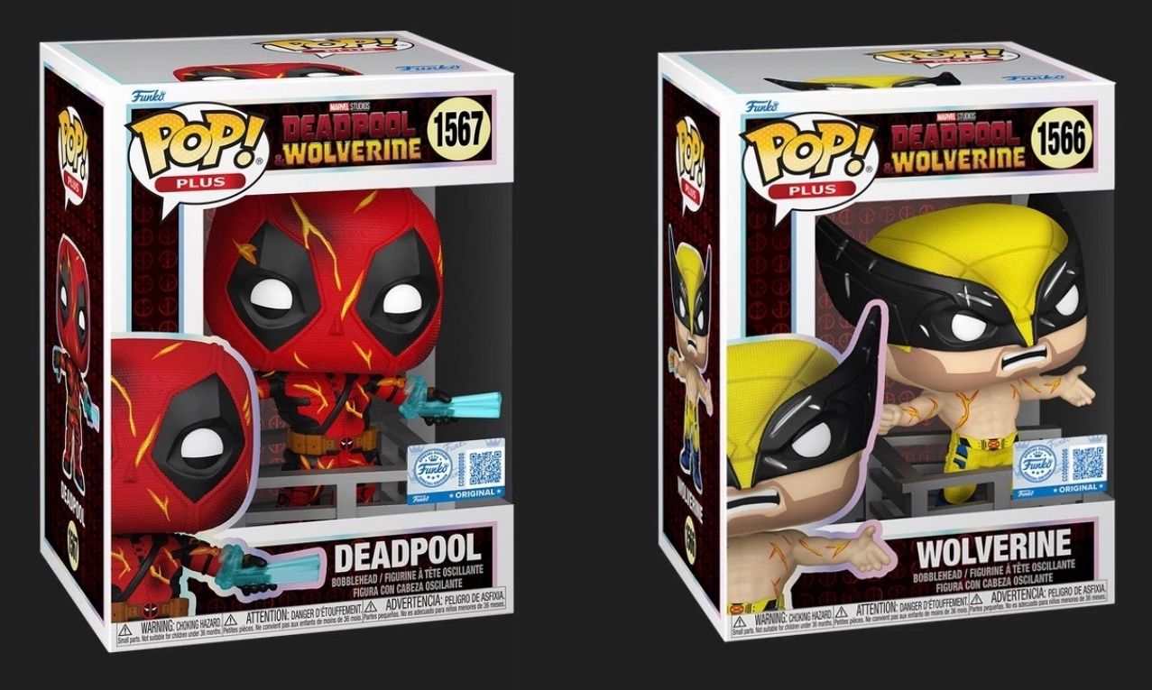 Funko Pop! Deadpool Time Ripper & Wolverine Time Ripper Funko Shop Exclusive