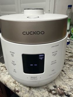 CUCKOO Twin Pressure Rice Cooker 6-Cup Uncooked / 12-Cup Cooked with Nonstick Inner Pot, Versatile Rice Maker & Warmer with 16 Menu Options, Open Cook