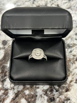 Ladies Palladium Wedding Set 