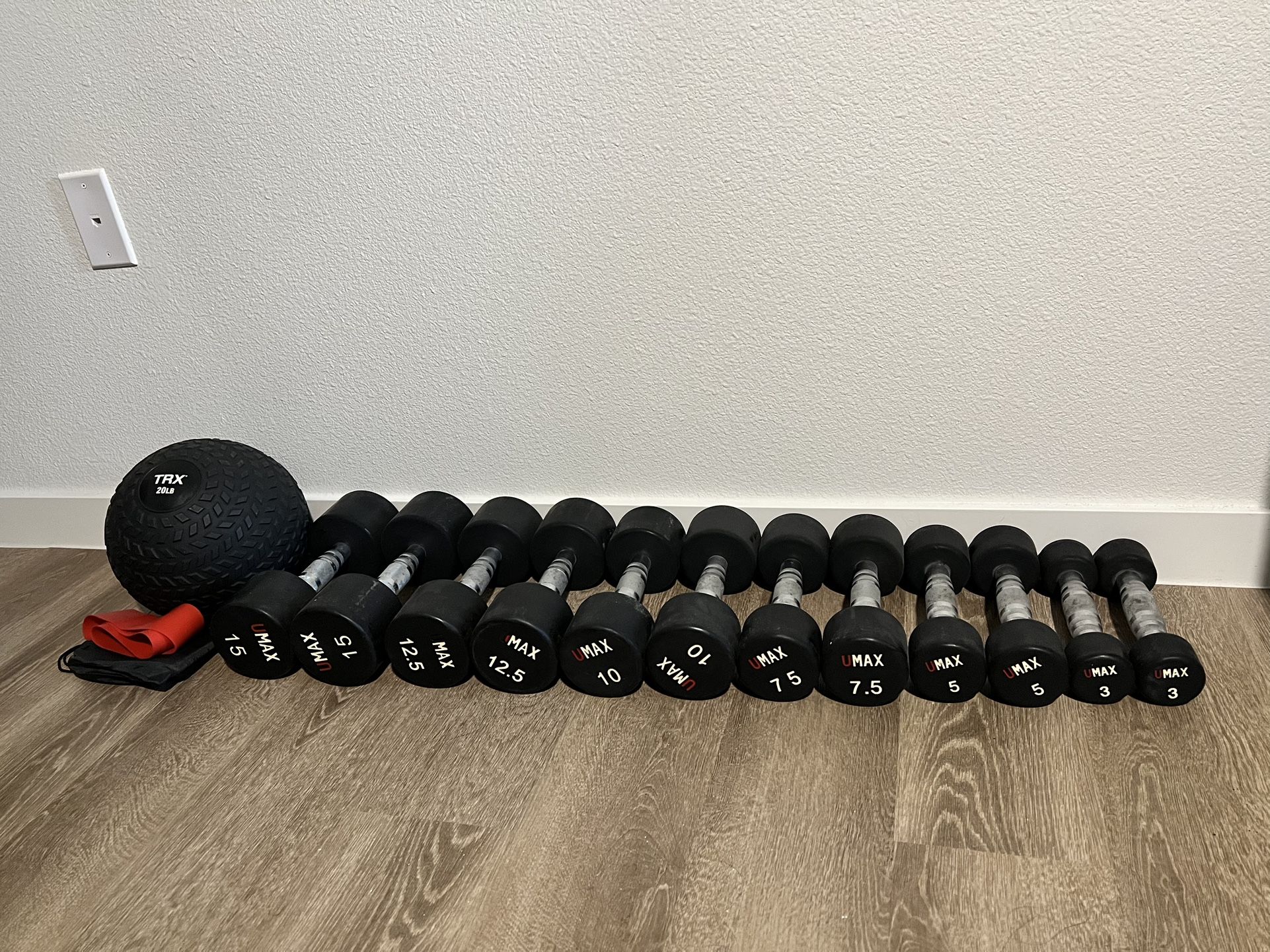 Full Dumbbell & Fitness Set – Great Condition