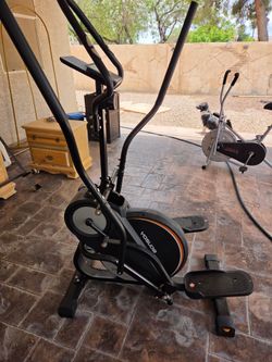 Elliptical exercise device
