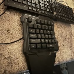 Colorful Keyboard And Regular One 