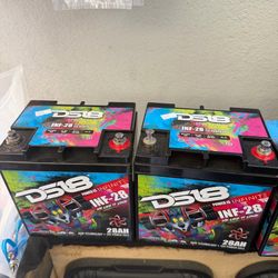Ds18 car audio batteries $220 each