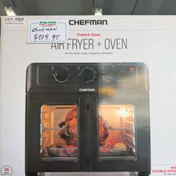 Chefman French Door Air Fryer + Oven