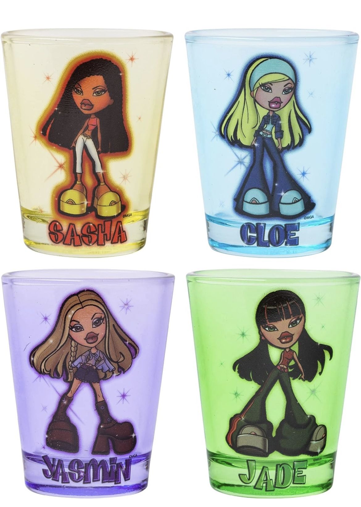 Bratz Airbrush Mini Glass Set 1.5 OZ