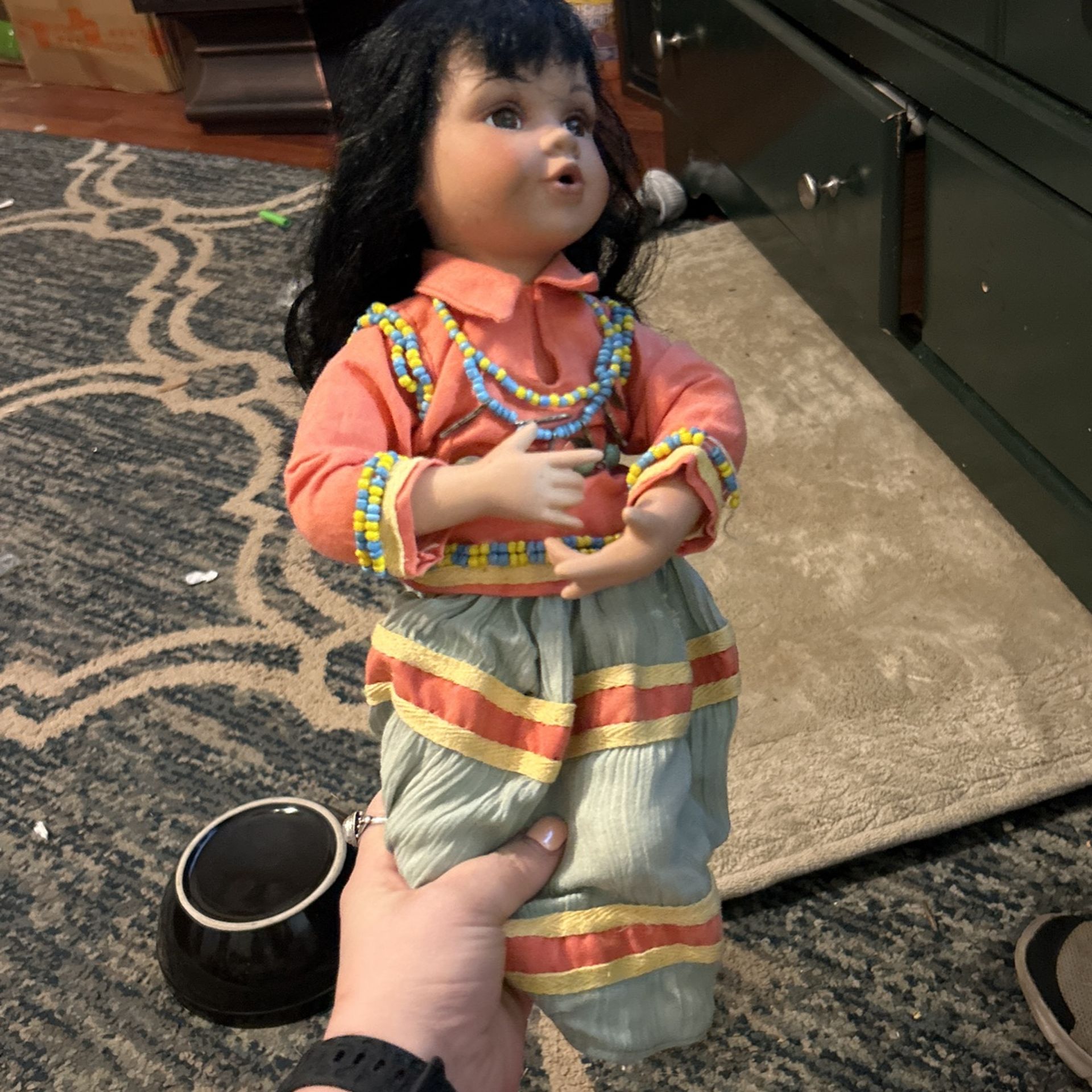 Indian Porcelain Doll 