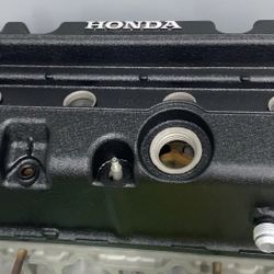K series Valve Cover With Bungs Wrinkle Black Freshly Powder Coated 
