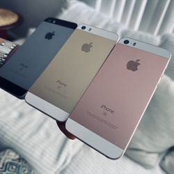 iPhone SE 64GB UNLOCKED ROSE GOLD NO OFFERS
