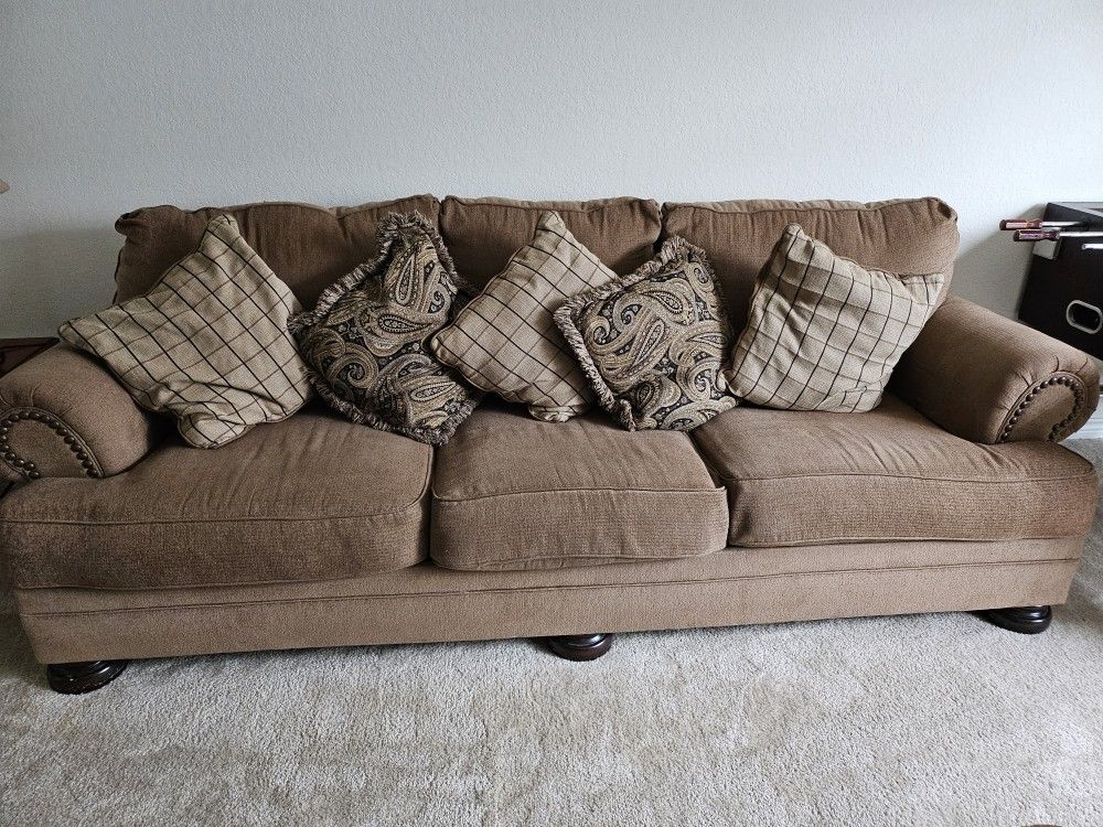 Brown Couch