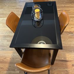 Dining Table Set With 4 Chairs