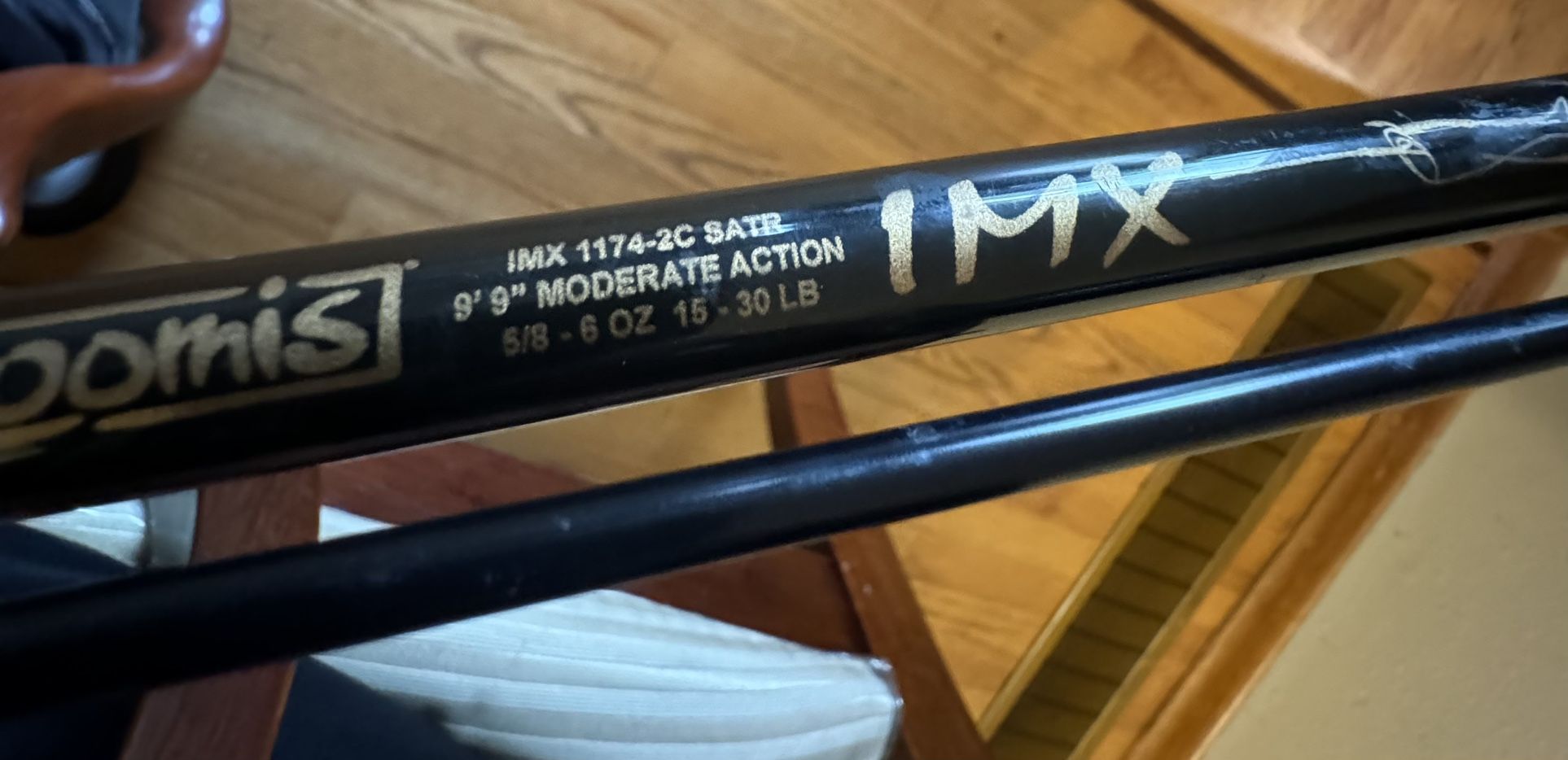 G loomis IMX Salmon/Steelhead fishing bait casting rod 9’9 15-30