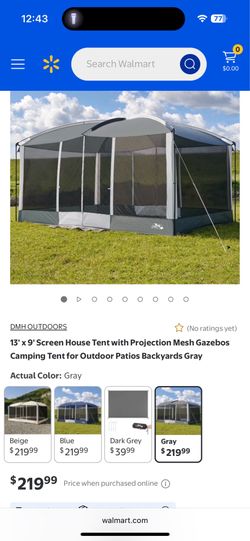 Huge camping outdoor mesh net tent