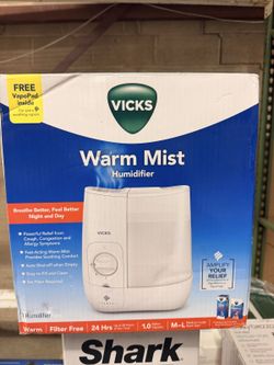 Vicks VWM845 Humidifier, Open Box, Brand New