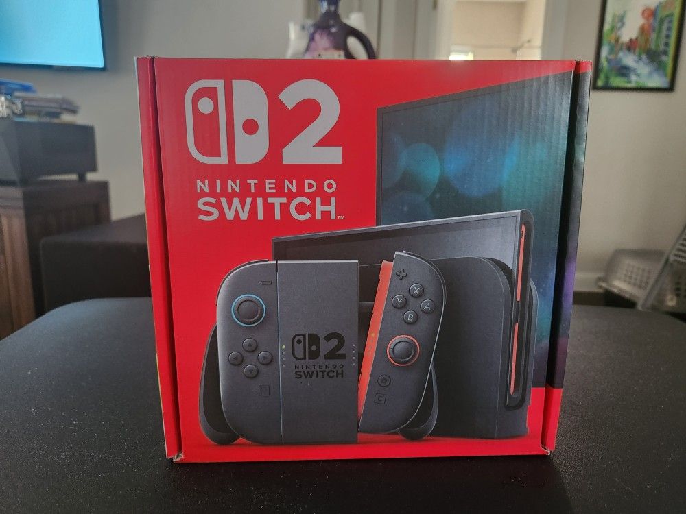 Brand New Unopened Nintendo Switch 2 Console For Sale!!!!