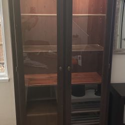 IKEA Hemnes Lighted Cabinet