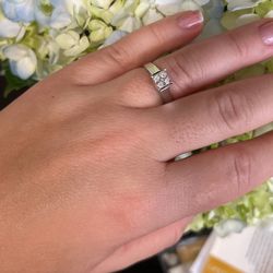 Diamond White Gold Engagement Ring