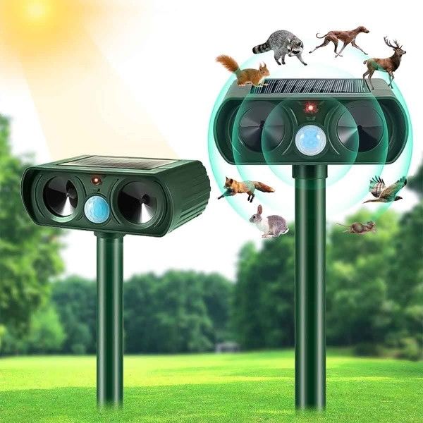 Solar Animal Repeller - 2Pk