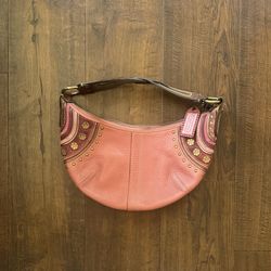Coach vintage leather hobo bag 💝