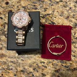 Rose Gold Guess Watch 