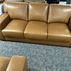 Leather Sofa Loveseat 