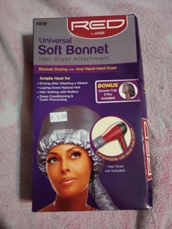 Soft Bonnet Hair Dryer Attachment