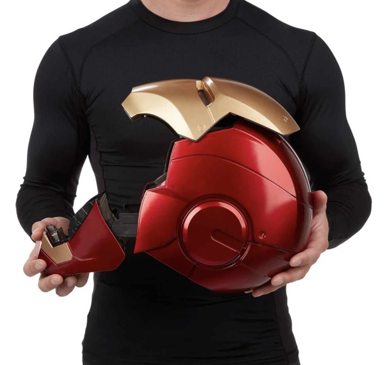 hasbro marvel legends iron man electronic helmet Hasbro Marvel Legends Avengers Iron Man Electronic Helmet Prop Replica Gear