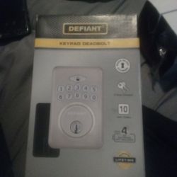 Keypad Deadbolt 