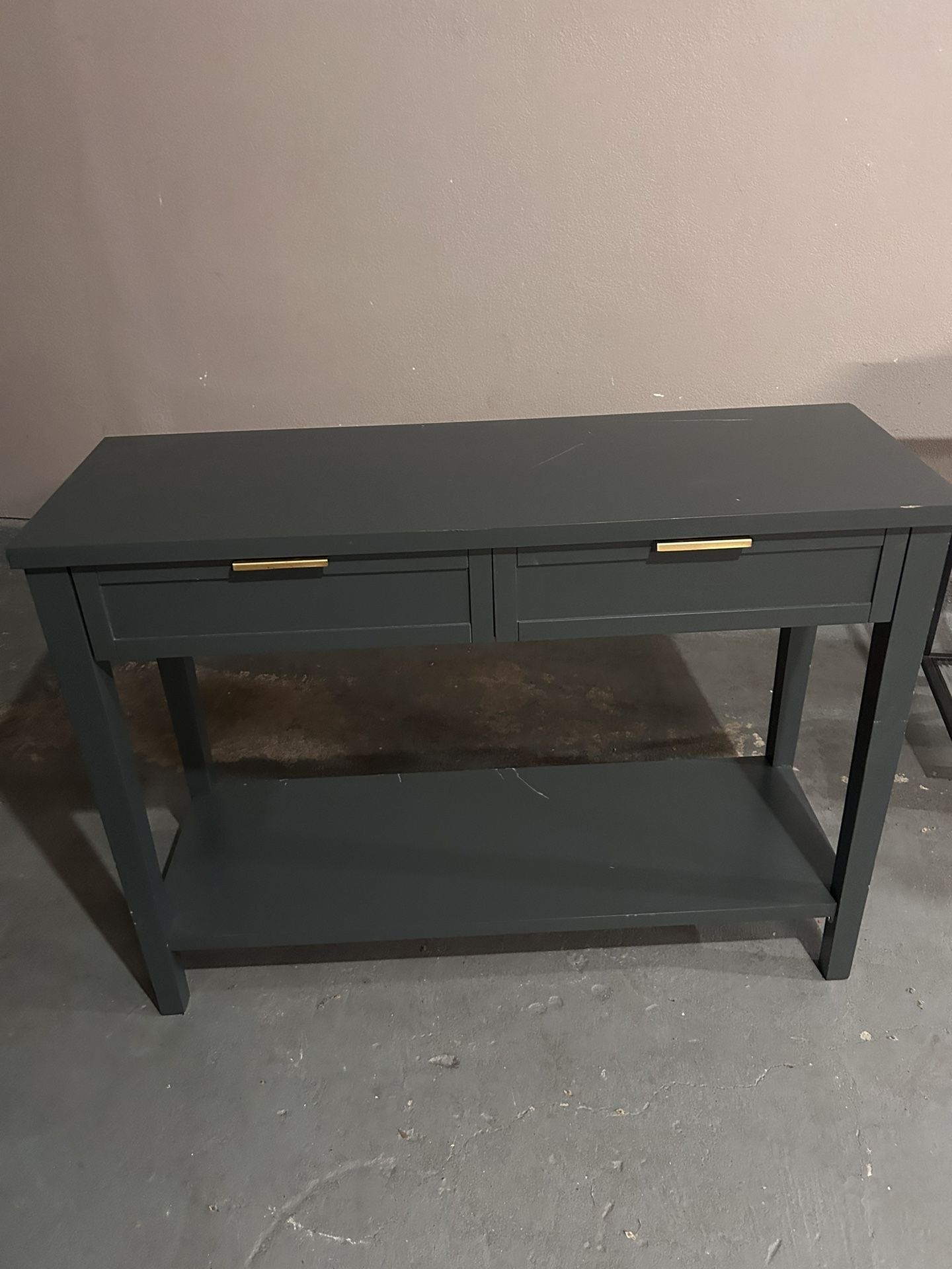 Grey Entry Table 