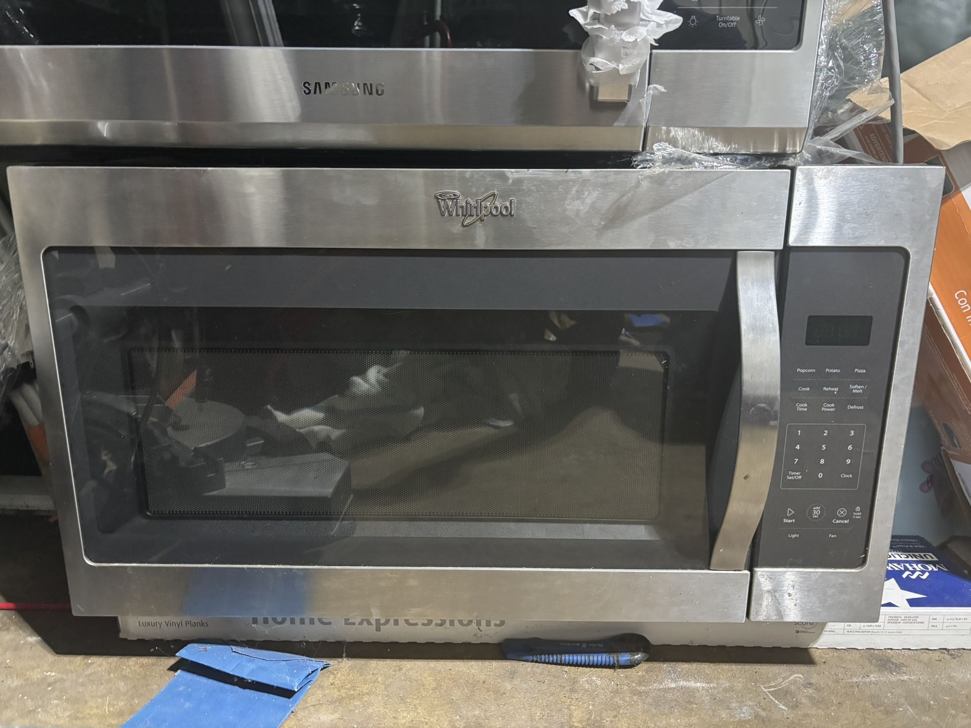 Whirlpool Top Stove Microwave