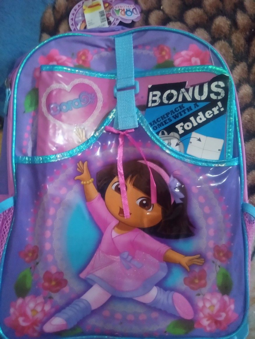 New With Tags Dora Backpack