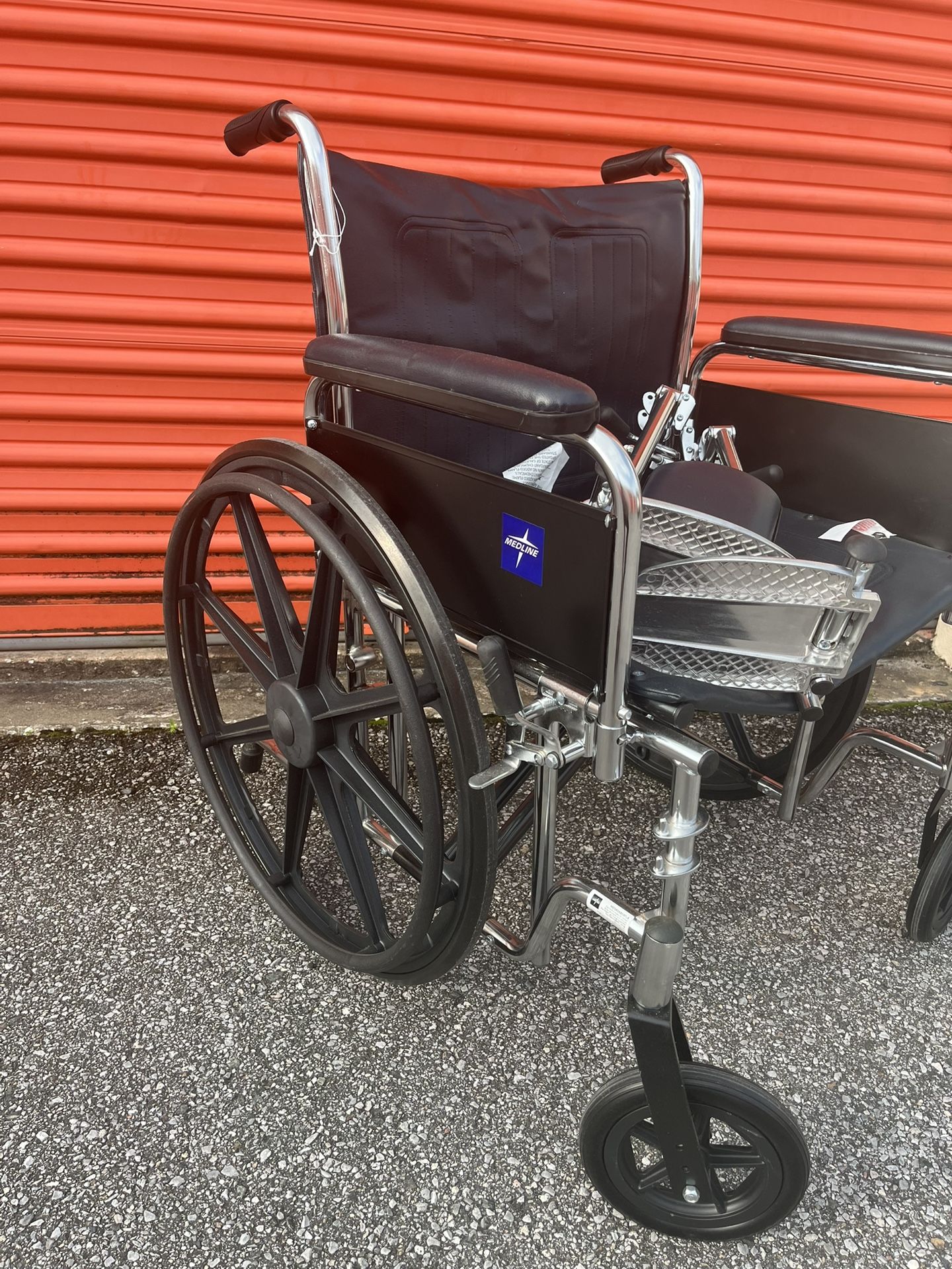 Wide Seat Wheel Chair MedLine