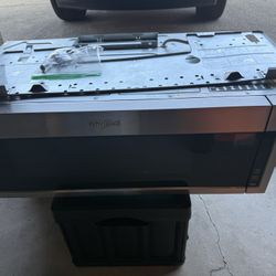 Whirlpool® 1.1 cu.ft. Stainless Steel Low Profile Over-the-Range Microwave