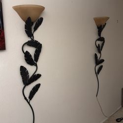 Wall Mounted Decorative Leaf Lamps