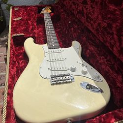 MIJ Late 80’s Aged Olympic White Strat 