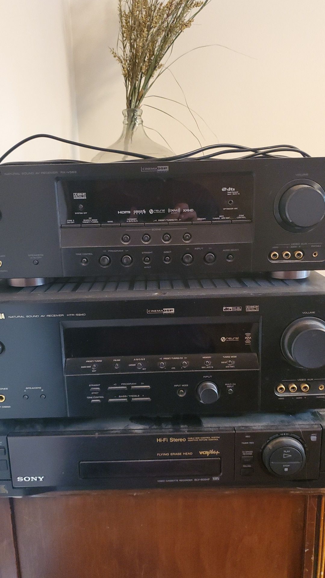 Yamaha receivers