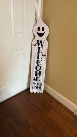 Entry Decor Sign For Halloween