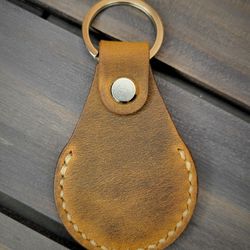 Leather Keychain 