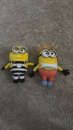 Minion Plush Toys Set of 2
