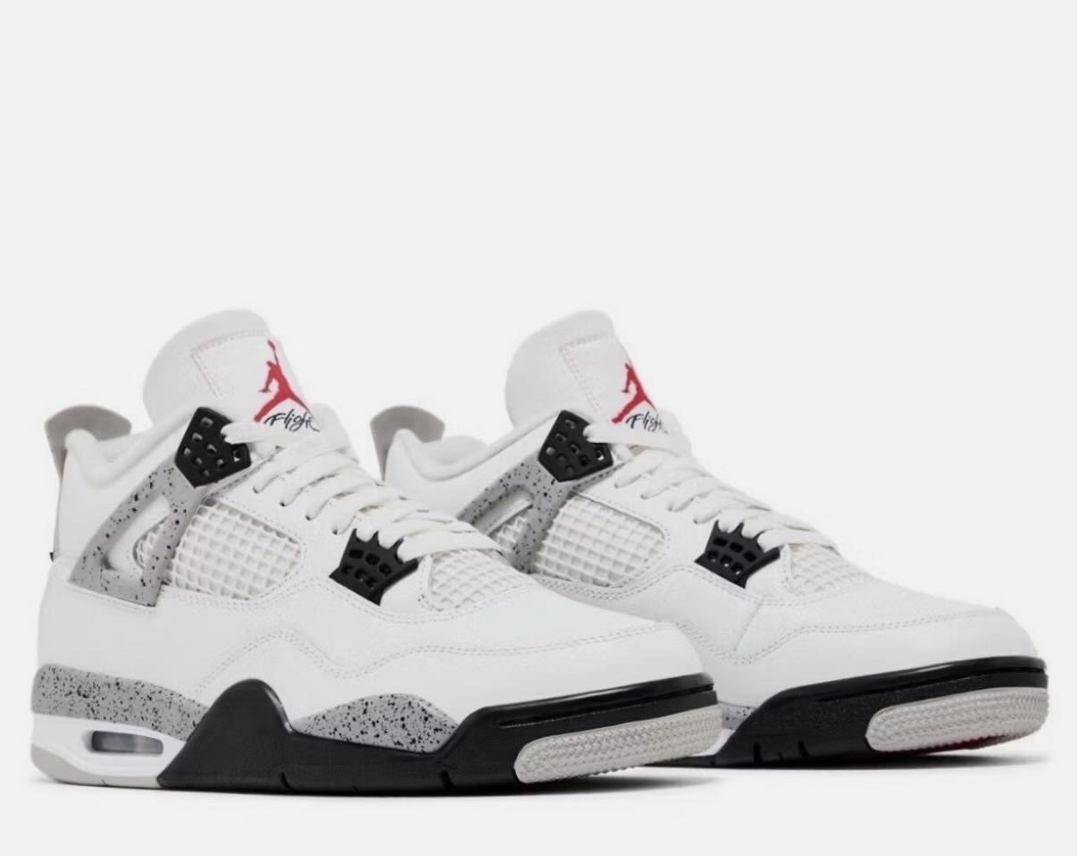 Jordan 4 White Cement Sz 9
