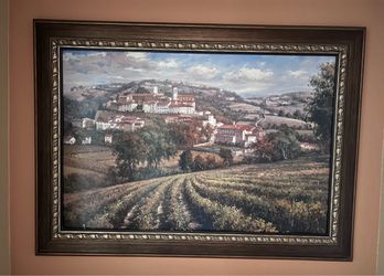Tuscan Village Landscape Wall Art