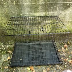 Med/Large & Large Black Wire Dog Crates