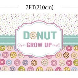 Baby Do Not Grow Up Backdrop 7’x5’