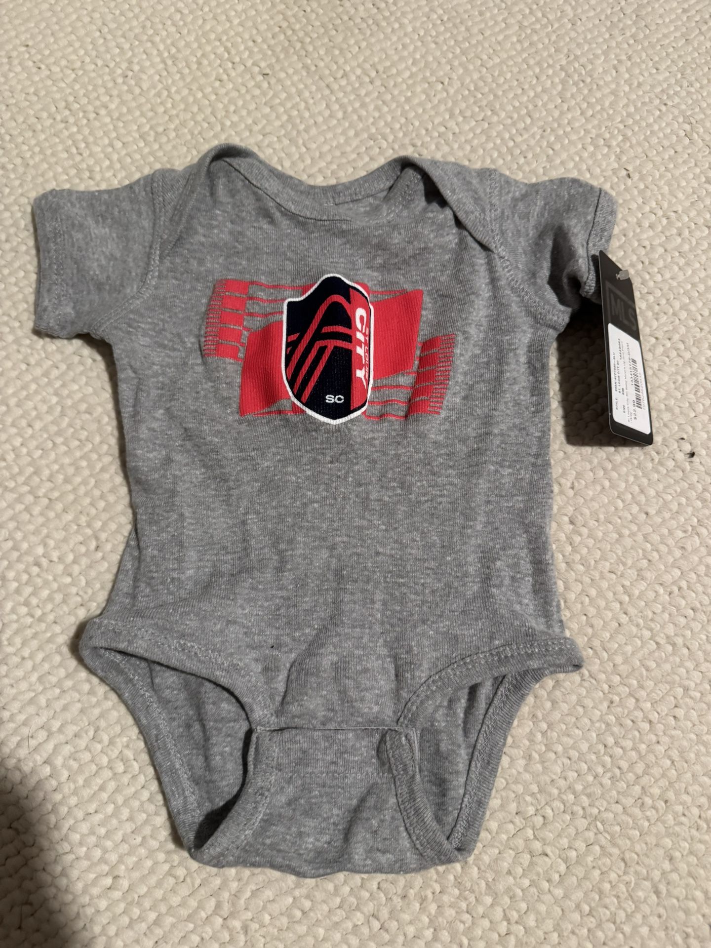 New Baby Onesie St Louis City Sc One Piece Hold It Up Onesie