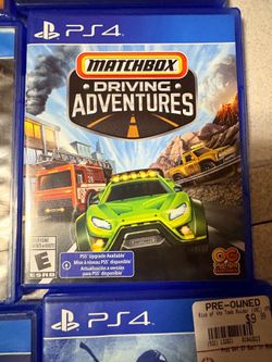 PS4 Matchbox Driving Adventures