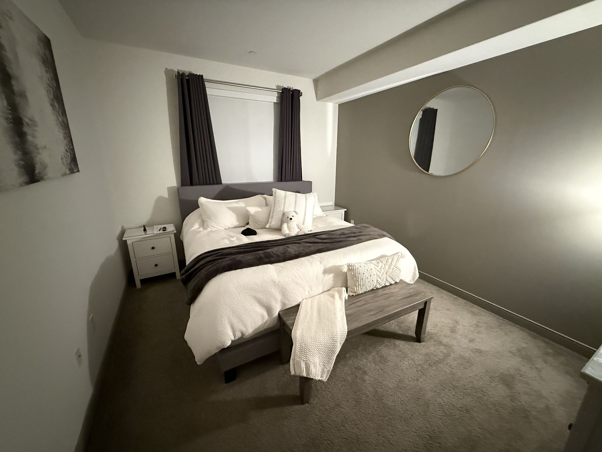 Bed Frame -box Spring- Mattress 