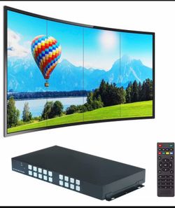 Custom Portrait 4K Video Wall Controller, HDMI TV Wall Controller, Seamless HDMI Splitter