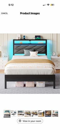 Twin bed frame only